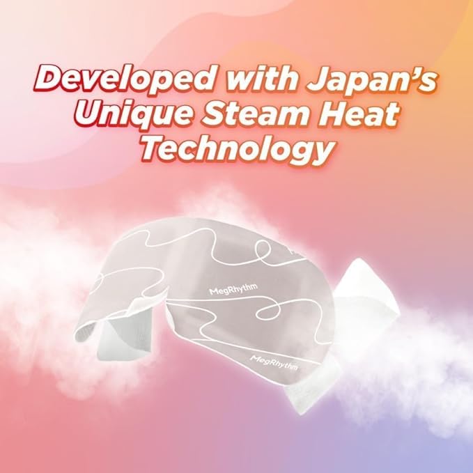Import from Japan Megurism Gentle Steam Hot Eye Mask,Heated Eye Mask Warm Compress for Eyes,Pack of 12,Relaxation Gifts for Woman (12 sheet, Japanese cypress)
