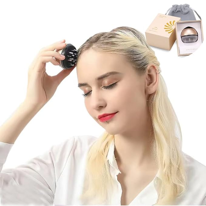 Manual Massager Hair Care Comb,Scalp Applicator Hair Oil Applicator,Scalp Massager Brush Hair Growth Help for Hair Growth