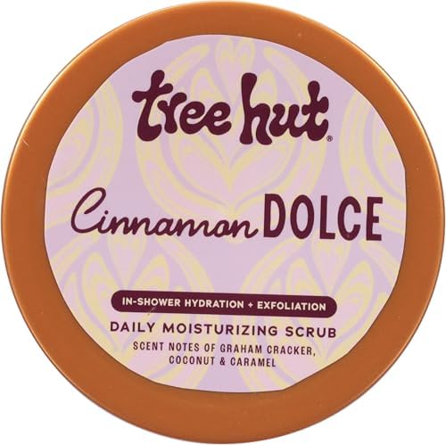 Tree Hut Cinnamon Dolce Daily Moisturizing Body Scrub, 15 Fl Oz (Pack of 12) - Image 2