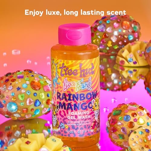 Tree Hut Lisa Frank x Rainbow Mango Body Wash, Limited Edition, 18 Fl Oz - Image 2