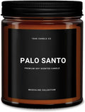 1OAK Palo Santo Candle - Mens Candles for Home - Masculine Candle - Scented Candles for Men - Long Burning Premium - Soy Wax (7oz.)