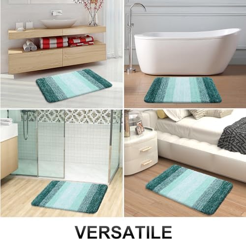 OLANLY Bathroom Runner Rug 47x24, Extra Soft Absorbent Microfiber Bath Rugs - Image 6