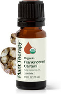 Plant Therapy Organic Frankincense Carterii Essential Oil 100% Pure, USDA Certified Organic, Undiluted, Natural Aromatherapy, Therapeutic Grade 10 mL (1/3 oz)