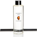 Chloefu LAN Morrocan Amber Scented Oil Diffuser Refill 6.76 fl oz Natural Essential Oil - Best for Home Bathroom Shelf Decor, 0% Alcohol, Unique Blend to Promote Sleep & Relieve Stress