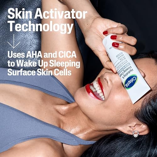 Cetaphil Skin Activator Firming Face & Neck Cream, AHA + CICA, 3.4oz - Image 7