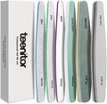 Teenitor Nail File Nail Buffer, 6 pcs Nail Files and Buffers for Natural Nails, Emery Boards for Nails, Nail Buffer and Shine Kit Nail Filer, Nail Buffer Block 100/180 Grit Nail Files Fingernail Files by PERFECTYOURBEAUTY