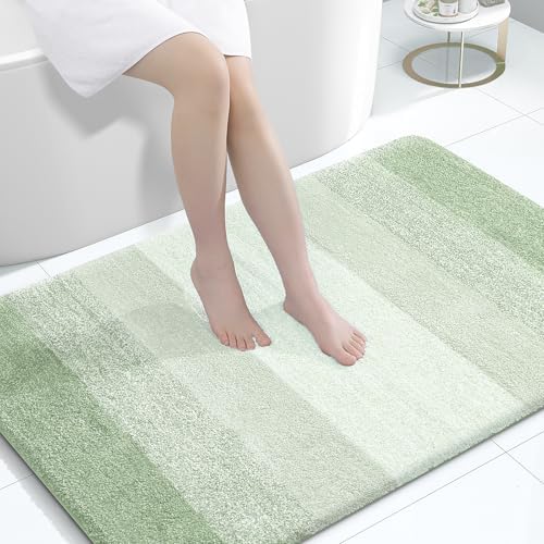 OLANLY Large Bathroom Rugs 44x32, Extra Soft Absorbent Microfiber Bath Rugs by OLANLY