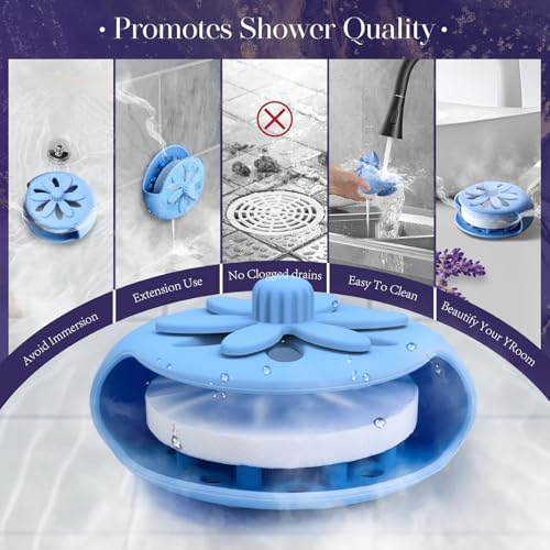 Shower Steamers Tray Blue, Shower Steamer Holder with Big Suction Cup - Image 3