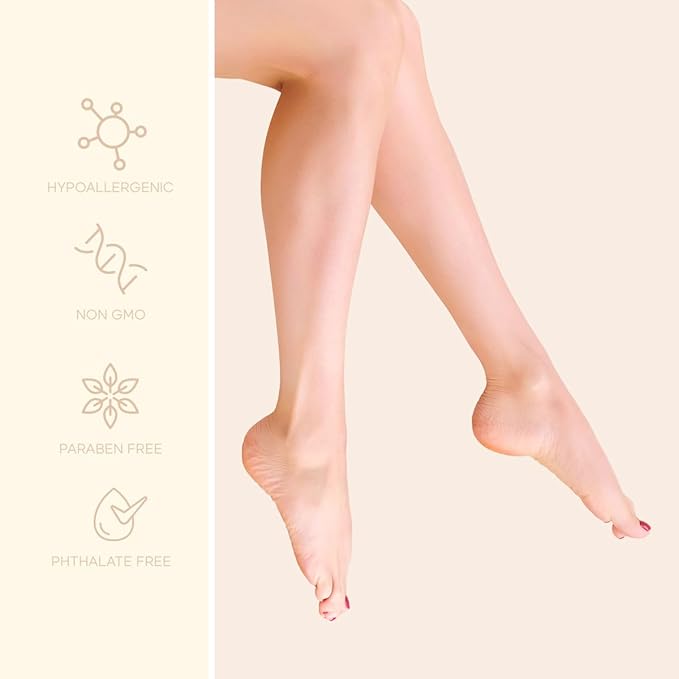 Skin 2.0 Shea Butter & Coconut Foot Masks - Softens Calluses, Treats Cracked Heels, Soothing & Hydrating - Dermatologist Tested Korean Skincare - Clean Beauty, Cruelty-Free, All Skin Types - 3 Pairs