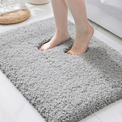 ILANGO Bathroom Rugs 36" × 24", Extra Soft Absorbent Microfiber Bath Rugs by ILANGO