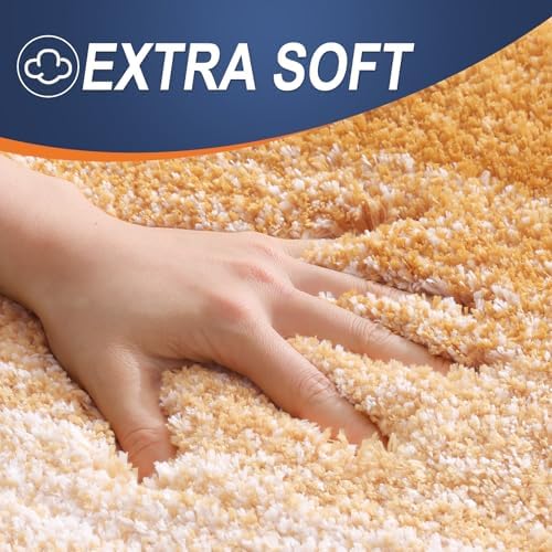 OLANLY Large Bathroom Rugs 50x30, Extra Soft Absorbent Microfiber Bath Rugs - Image 3