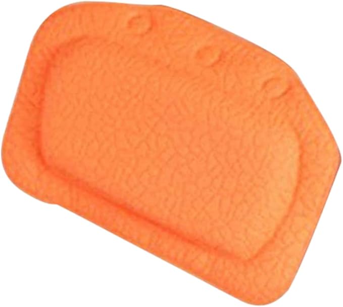 Bath Pillow with Suction Cups Spa Headrest Cushion for Bathtub Comfortable Support Lightweight Material Easy to Clean Relaxing