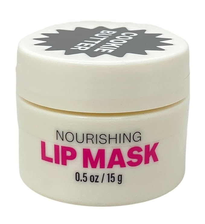 Bath & Body Works Milk Bar Cookie Butter 2 Nourishing Lip Mask with a Natural Oats Sample Soap