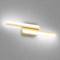 Ralbay Modern 24" Vanity Lights for Bathroom - 24W Frosted Aluminum LED Gold Bathroom Vanity Light Fixtures Over Mirror - Modern Gold Bath Lighting - 6000K White Light