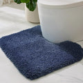 ILANGO Toilet Rugs U Shaped 22" × 24",Soft Absorbent Microfiber Bath Rugs by ILANGO