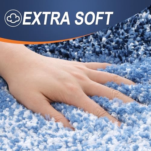 OLANLY Bathroom Runner Rug 70x24, Extra Soft Absorbent Microfiber Bath Rugs - Image 3