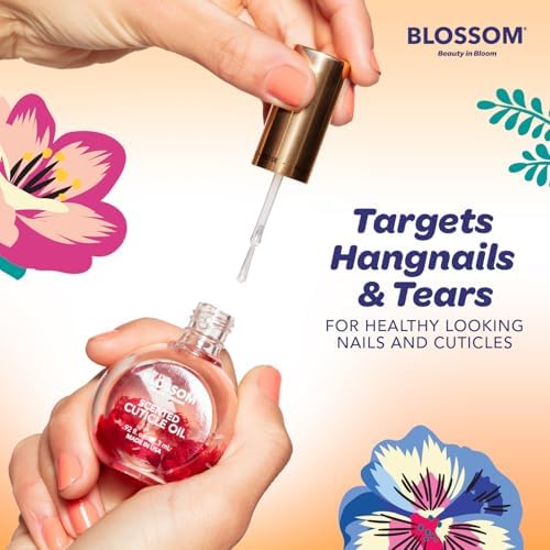 Blossom Cuticle Oil for Nails, Hydrating, Moisturizing, Coconut, 0.5 fl. oz - Image 4