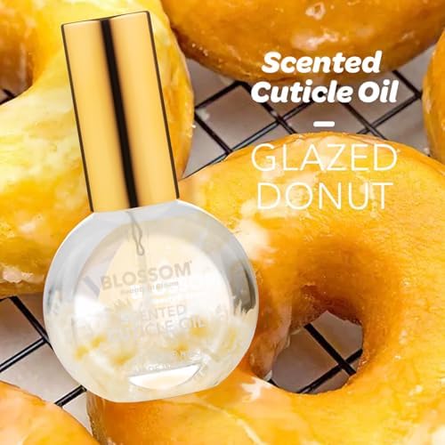 Blossom Cuticle Oil for Nails, Moisturizing, Glazed Donut, Made, 0.5 fl. oz - Image 2