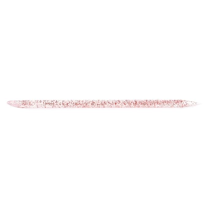 100Pcs Disposable Nail Sticks Double-End Nail Cuticle Pusher Remover Nail Care Stick Cleaning Stick for Fingernail Manicure Pedicure Tool (Rose Red)