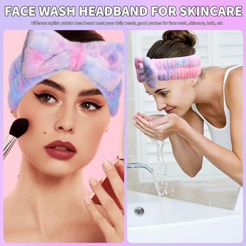 YGQQOY Headband for Washing Face, Girls Makeup&Skincare Headband, - Image 4