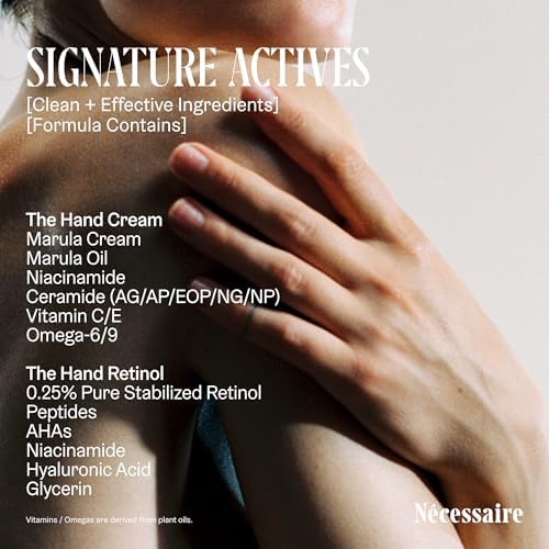 The Hand Duo. The Hand Cream & The Hand Retinol Treatment Set for Dry Hands - Image 4