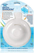 BathShroom Bathtub Overflow Drain Cover - Bath Tub Overflow Cover, Bathroom Spa Accessories, Adds Inches of Water for Deeper & Warmer Bath by TubShroom
