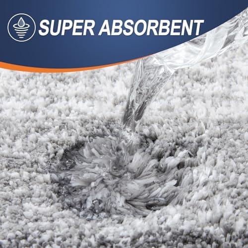OLANLY Bathroom Runner Rug 47x17, Extra Soft Absorbent Microfiber Bath Rugs - Image 3