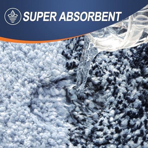 OLANLY Bathroom Runner Rug 59x24, Extra Soft Absorbent Microfiber Bath Rugs - Image 3