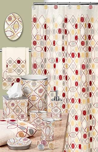 Zahari Home 4pc Sedona Stylish Bathroom Accessories Set Shower Soap Dispenser, Tumbler, Tooth Brush Holder and Toothpaste Holder, Soap Dish Classic Contemporary Decor Unique Design Modern Bath Set - Image 6