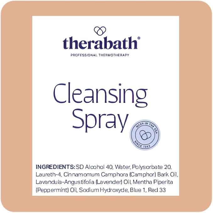 Therabath Hand ComforKit for Paraffin Wax Bath, Arthritis and Skin Therapy, Includes 2 Insulated Mitts, 100 Liners, 4 oz. Pre-Treatment Spray and Intensive Hydrating Cream, Home and Spa, Made in USA