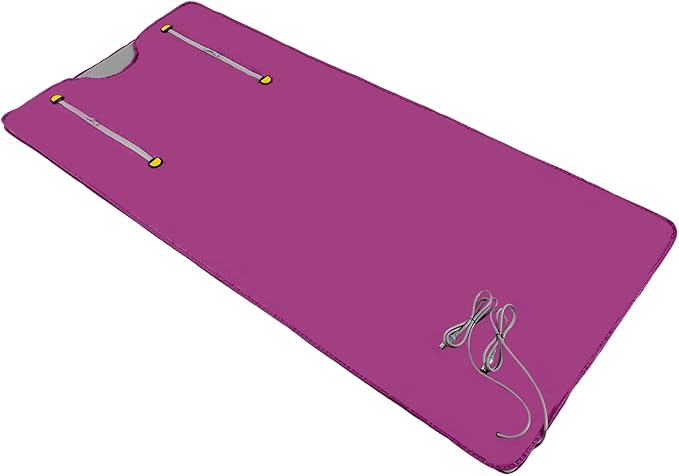 Sauna Blanket, Far Infrared Sauna Blanket Sauna Bag Body Shaper Blanket, Portable Far Infrared Sauna Blanket Heater, Sauna Blanket for Body Relaxation, Infrared Sauna for Home Relaxation (Purple)