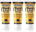 Mane 'n Tail Hoofmaker Hand & Nail Therapy (3.4 Oz Each, 3 Pack) – Fragrance-Free, Biotin & Collagen-Enriched Moisturizing Cream for Dry, Cracked Skin & Nails by ManenTail