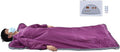 Srliya Far Infrared Sauna Blanket, Portable Detox Body Slimming Blanket with Moxibustion Magnet C 650W Fast Heating, for Home Spa Relaxation (US Plug 110V)