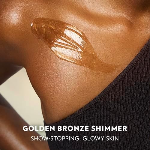 Vaseline Glazed and Glisten Golden Hour Body Gel Oil Shimmering 6.8oz 1ct - Image 6