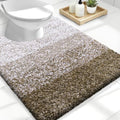 OLANLY Luxury Toilet Rugs U-Shaped 24x20, Soft Absorbent Microfiber Mat by OLANLY