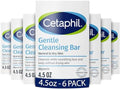 Cetaphil Gentle Cleansing Bar Soap, Sensitive & Dry Skin, 4.5oz, 6ct by Cetaphil