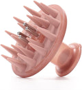 Hair Oil Applicator & Scalp Massager – Soft Silicone Bristles to Remove Dandruff, Leak-Proof Applicator for Hair Growth Oils, Serums & Treatments – Even Distribution, Gentle Massage (Pink)