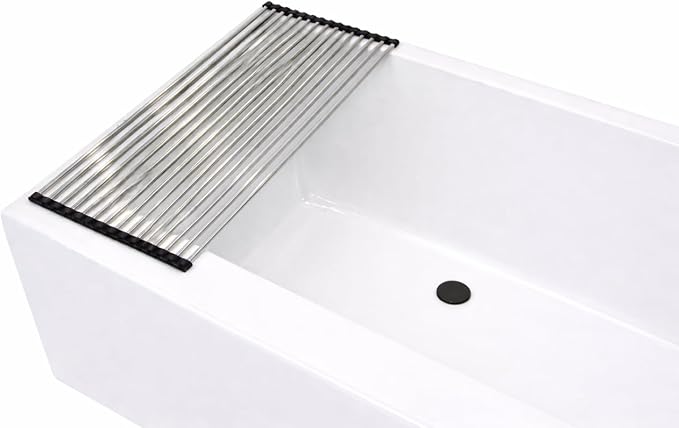 28" Bathtub Drying Rack for Bath Toys & Accessories – Non-Slip Tub Shelf, Fast-Draining Design, 28” Fits Most Standard Tubs