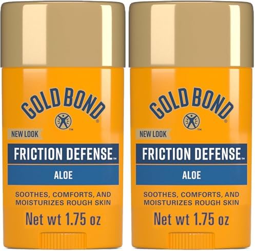 Gold Bond Friction Defense Stick with Aloe | Prevents Chafing | Soothes & Moisturizes | 1.75 oz | Pack of 2 by GoldBond