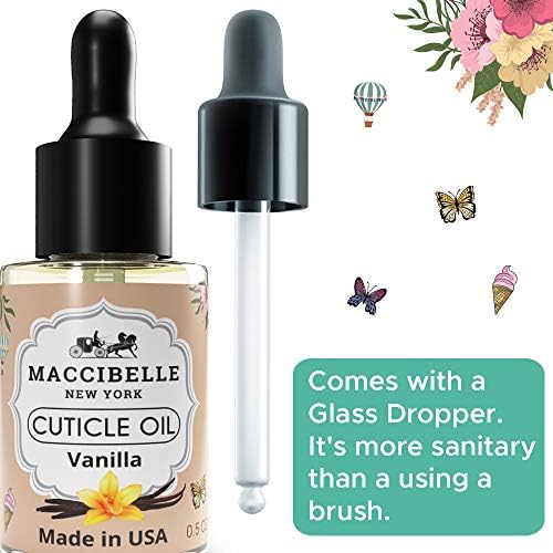 Cuticle Oil 0.5 oz - Heals Dry Cracked Cuticles (Sweet Vanilla, 0.5 Fl Oz) - Image 3