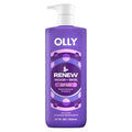 OLLY Renew Body Wash with Vitamin D, Retinol & Botanicals – Nourishing Cleanser for Skin Barrier Repair, Deep Hydration, Jasmine Bergamot Scent, 17oz