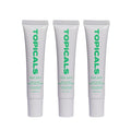 Topicals Slick Salve Mint Glossy Lip Balm | Soothes Discomfort, Strengthens Barrier & Provides Lasting Hydration & Relief | Vegan, Paraben-Free Formula w/Hyaluronic Acid (3 Pack, 0.5 Fl Oz Each)