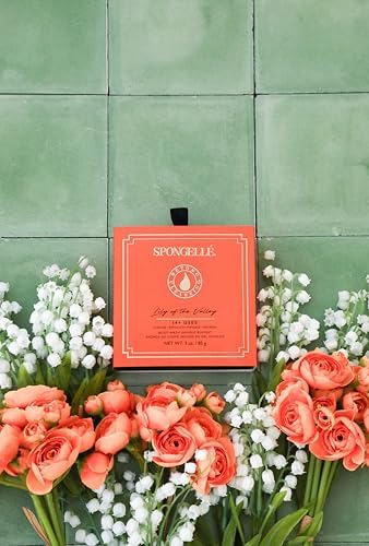 Spongellé Lily of The Valley Wild Flower Bath Sponge with Box for Mothers Day Gift | Built-in Body Wash & Body Scrubber, Shower Loofah Sponge for Women | 14+ uses - Image 5