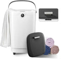 Towel Warmers for Bathroom Bucket, Luxury Large Spa Towel Hot Warmer Bucket Style-Hot Towels in 10 Minutes-Fits Up to Two 40"X70" Oversized Towels - Bathrobe, Towel, Blanket-Gray