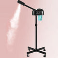 Professional Facial Steamer for Estheticians, Vaporizador Face Steamer with Timer Function, Hot Spray, Stand Facial Steamer on Wheels, Home & Salon SPA