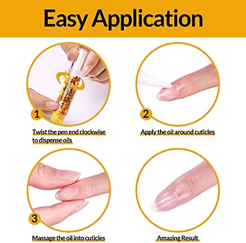 Lagunamoon Milk & Honey - Cuticle Oil Pen with Natural Ingredients to Moisturize and Nourish Dry Nails and Cuticles, Prevents Nail Cracking and Hangnails, Skin Moisturizer, 0.20 Fl Oz (Pack of 1) - Image 4