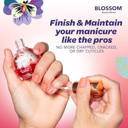 Blossom Cuticle Oil for Nails, Moisturizing, Amazon Exclusive, 0.5 fl. oz - Image 5