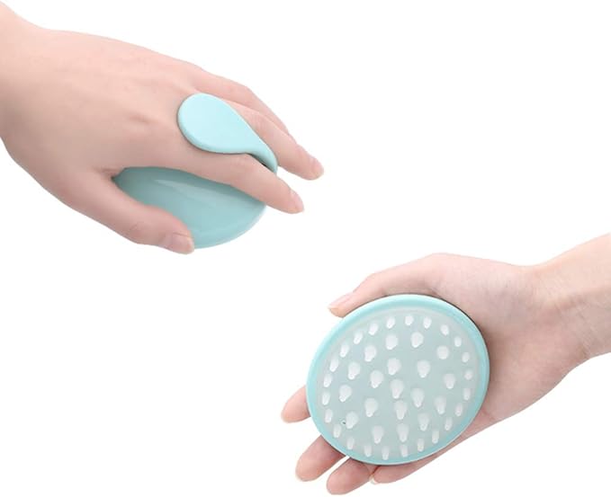 Vinerstar wanerxin Manual Scalp Massagers Shampoo Massager Brush Hair Head Massager Scalp Stress Relax Mint Green…
