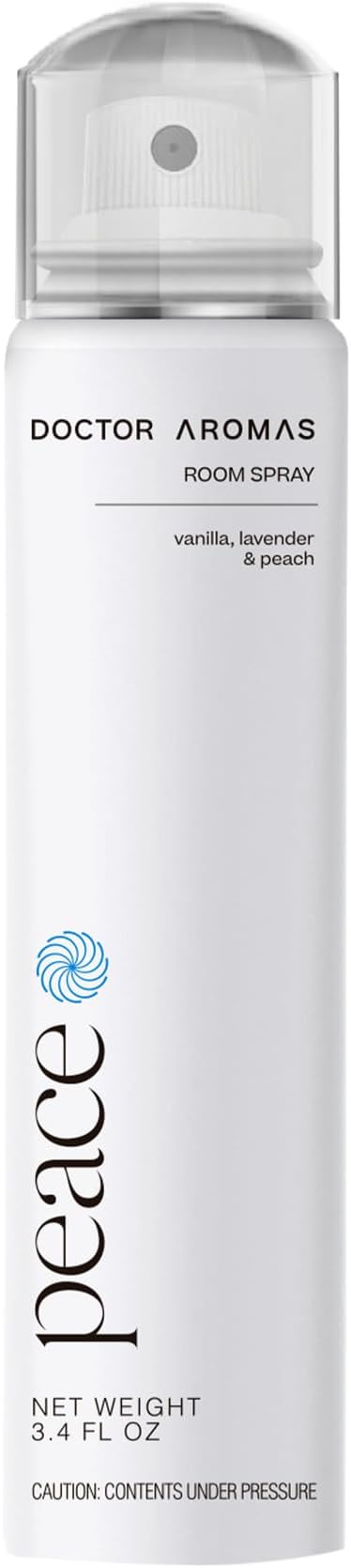Doctor Aromas Room Spray Air Freshener Odor Eliminator - Elegant Scent for Home, Room or Bathroom, Décor and Fresh Air Fragrance Aromatherapy Gift (Peace, Pack of 1)
