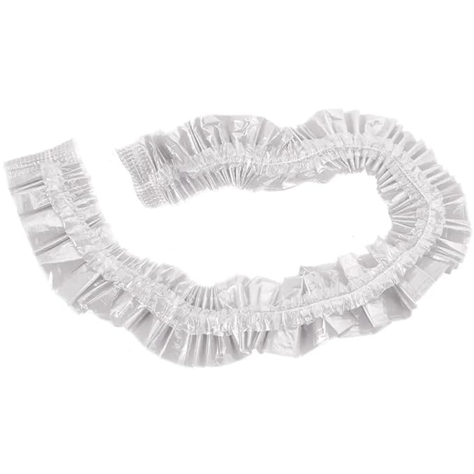 ForPro Professional Collection Spa Liners, Fit All Pedicure Spas, Disposable Pedicure Liners, Clear, 100-Count (Pack of 2)